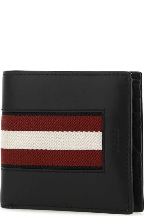 Bally Wallets for Women Bally Black Leather Brasai Wallet
