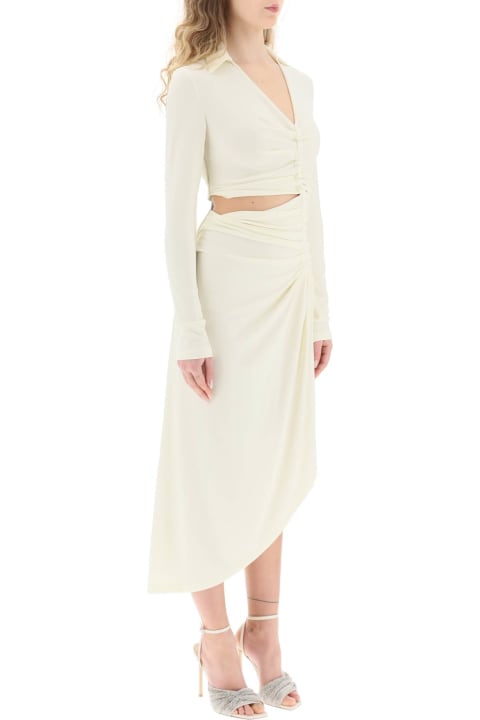 Off-White for Women Off-White Midi Viscose Dress