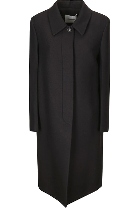 Low Classic Coats & Jackets for Women Low Classic Wool Twill Single Mac Coat