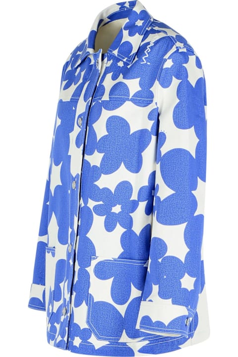 Marni Coats & Jackets for Women Marni Light Blue Cotton Jacket
