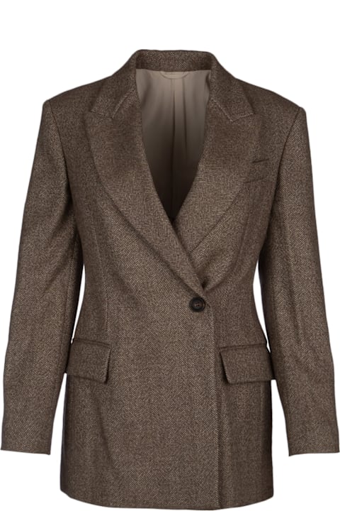 Brunello Cucinelli Coats & Jackets for Women Brunello Cucinelli Suit-type Jacket