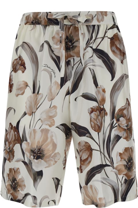 Homeware Dolce & Gabbana Floral Bermuda Shorts