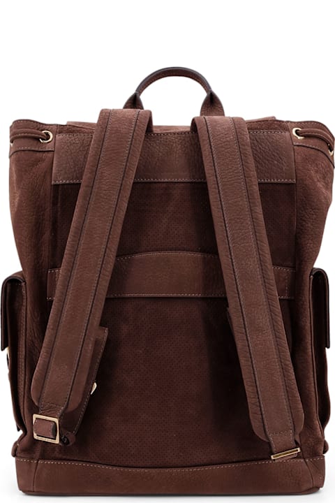 Brunello Cucinelli حقائب ظهر لـ القسم الرجالي Brunello Cucinelli 'city' Backpack