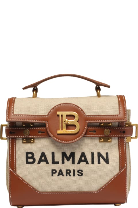 ウィメンズ Balmainのトートバッグ Balmain B-buzz 23 Canvas Bag