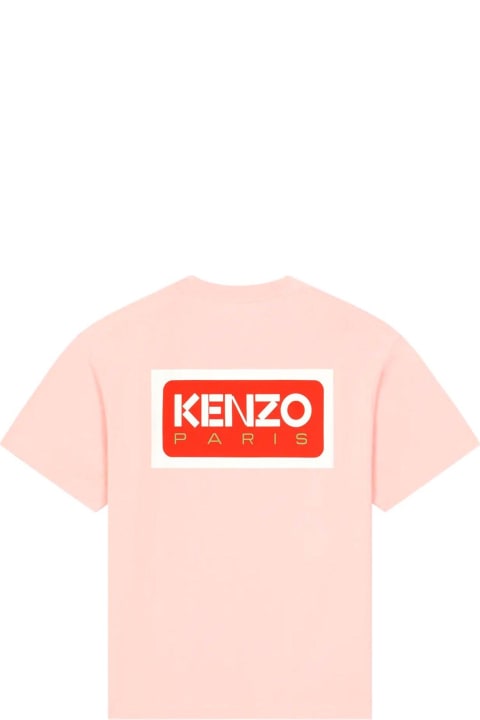 Kenzo for Men Kenzo Logo Printed Crewneck T-shirt