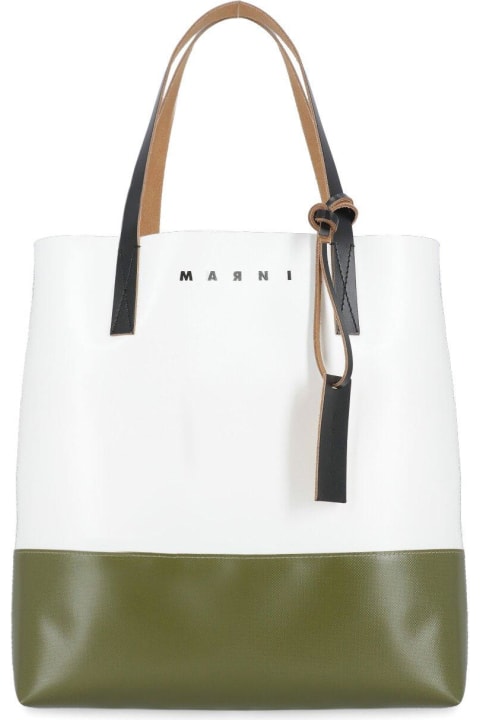 Marni Bags for Women Marni Tribeca Two-tone Large Tote Bag