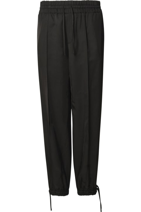 Jil Sander Pants & Shorts for Women Jil Sander Black Viscose Trousers