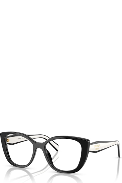 Prada Eyewear Eyewear for Women Prada Eyewear Prada Prada Pr B04v 16k1o1 Nero Bianco Glasses
