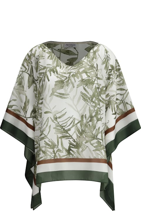 Brunello Cucinelli Sale for Women Brunello Cucinelli Silk Blouse