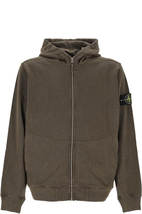Stone Island Coats & Jackets for Men Stone Island Zip-up Hooded Jacket