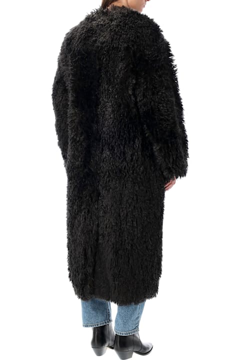 Homeware STAND STUDIO Stand Studio Carolina Long Curly Faux-fur Coat