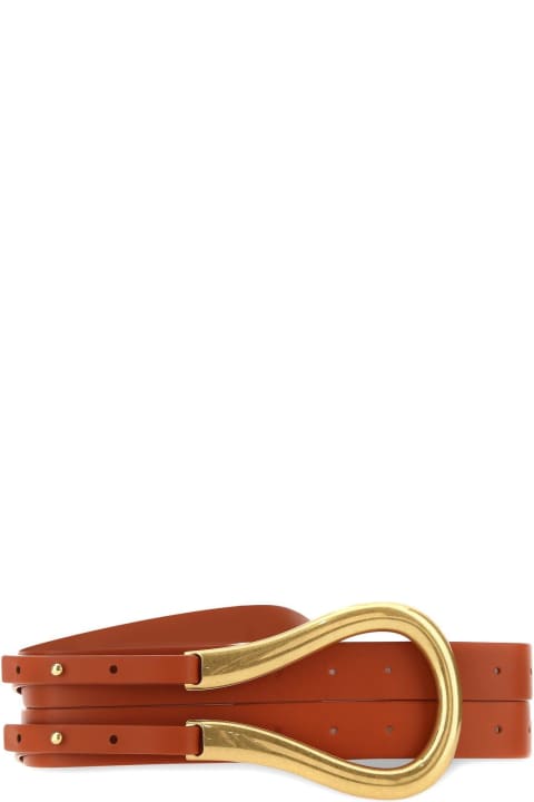 Homeware Bottega Veneta Caramel Leather Belt