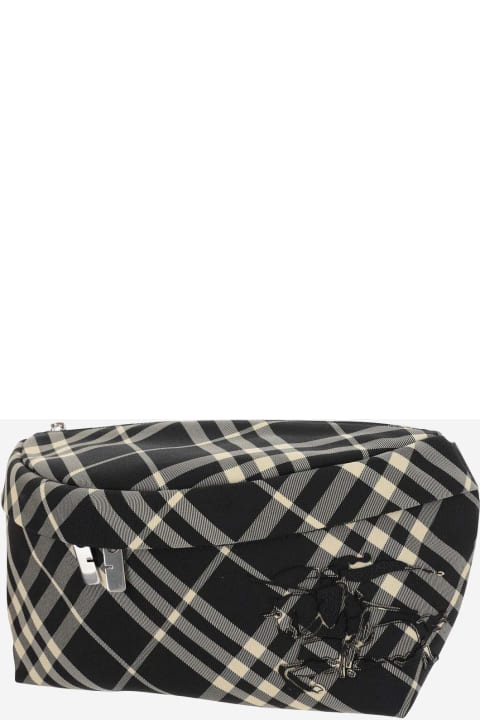 Belt Bags for Men Burberry Pouch With Check Pattern