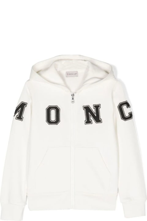 Moncler for Boys Moncler Moncler New Maya Sweaters White