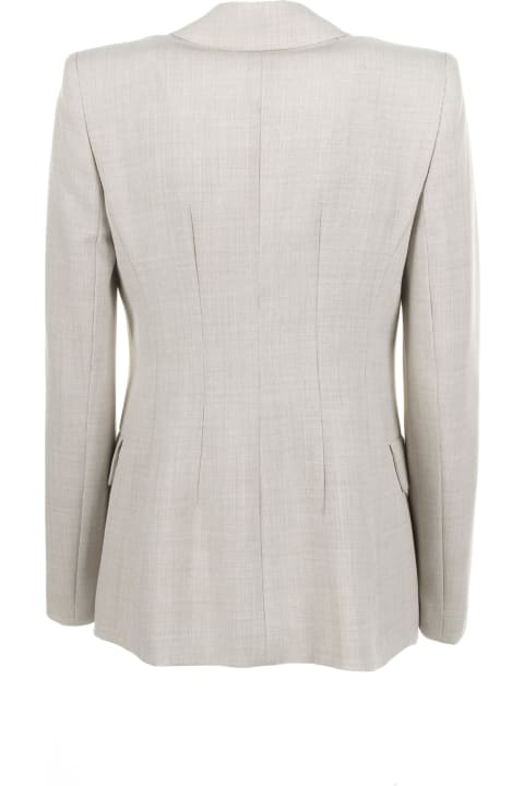 Marella Coats & Jackets for Women Marella Beige Double-breasted Jacket