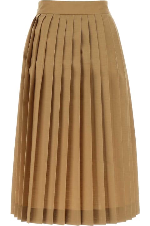 Quira for Women Quira Biscuit Polyester Blend Skirt