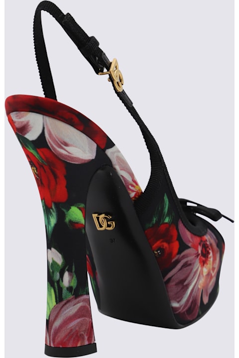 Dolce & Gabbana for Women Dolce & Gabbana Black And Multicolor Pumps
