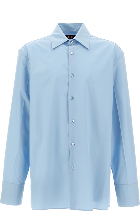 Gucci for Men Gucci Embossed Logo Shirt