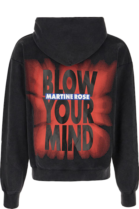 Martine Rose for Women Martine Rose Charcoal Cotton Oversize Sweatshirt