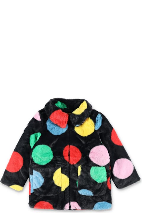 Stella McCartney Kids Topwear for Girls Stella McCartney Kids Kid - Polka Dot Teddy Coat