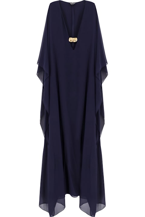 Tom Ford Dresses for Women Tom Ford Silk Long Dress With Gold Metal Detail