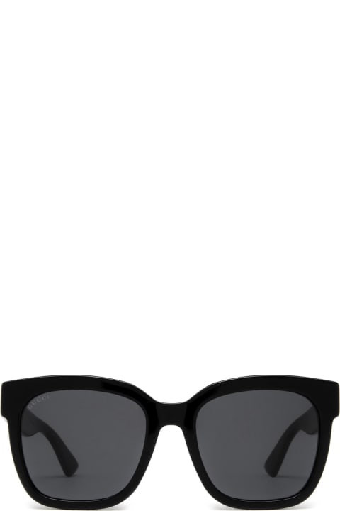 ウィメンズ Gucci Eyewearのアイウェア Gucci Eyewear Gg0034sn Black Sunglasses