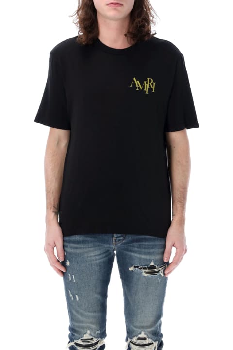 Topwear for Men AMIRI Crystal Champagne T-shirt