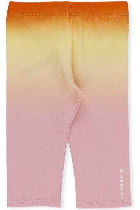 Givenchy Bottoms for Baby Girls Givenchy Nuanced Effect Stretched Leggings