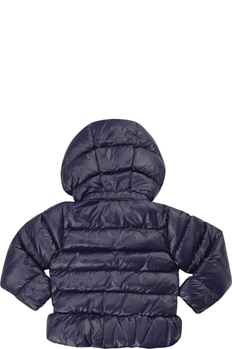 Homeware Polo Ralph Lauren Peplum Down Jacket With Hood