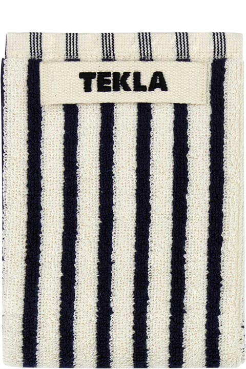 Tekla Textiles & Linens Tekla Embroidered Terry Washcloth