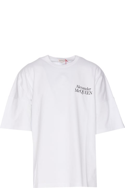 Fashion for Men Alexander McQueen Exploded Logo T-shirt
