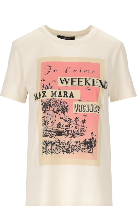 Homeware Weekend Max Mara Max Mara Weekend Murano Ivory T-shirt
