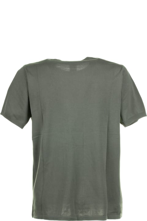 メンズ新着アイテム Aspesi Sage Green T-shirt
