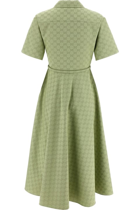 آخر صيحات الموضة من السيدات Gucci Gg Monogram Dress
