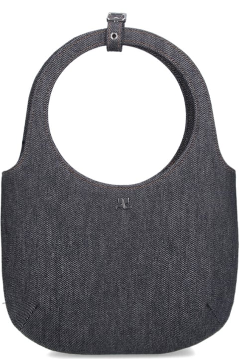 Courrèges for Women Courrèges 'holy' Denim Handbag