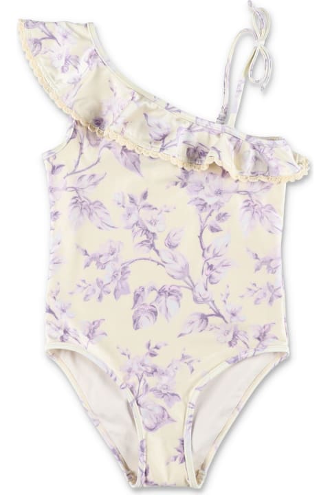 Zimmermann for Kids Zimmermann Kid - Halliday Trim Frill One Piece