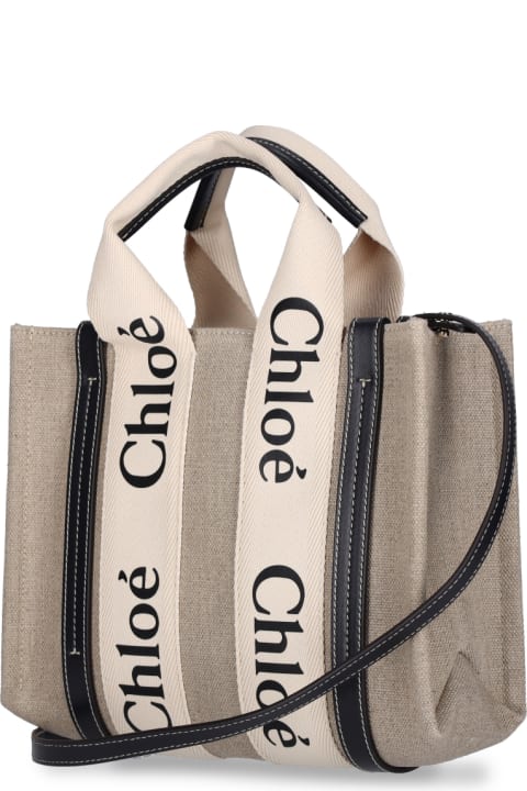 ウィメンズ Chloéのトートバッグ Chloé Woody Tote Bag