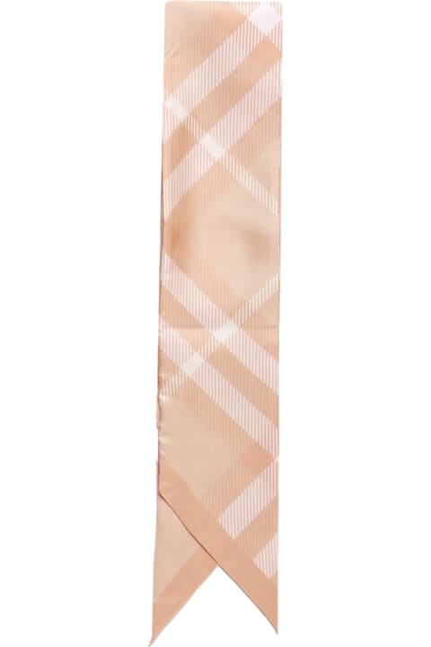 Burberry for Men Burberry Check Thin Scarf