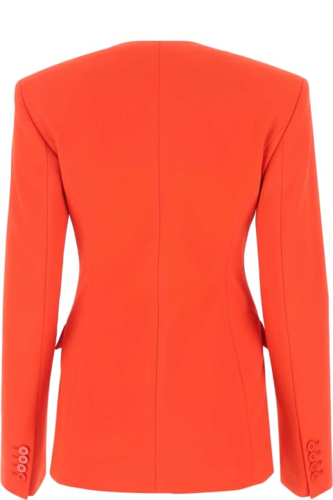 Clothing for Women The Attico Coral Stretch Polyester Blend Louise Blazer