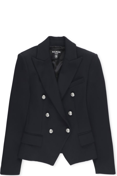 Fashion for Kids Balmain Double-breasted Jacket
