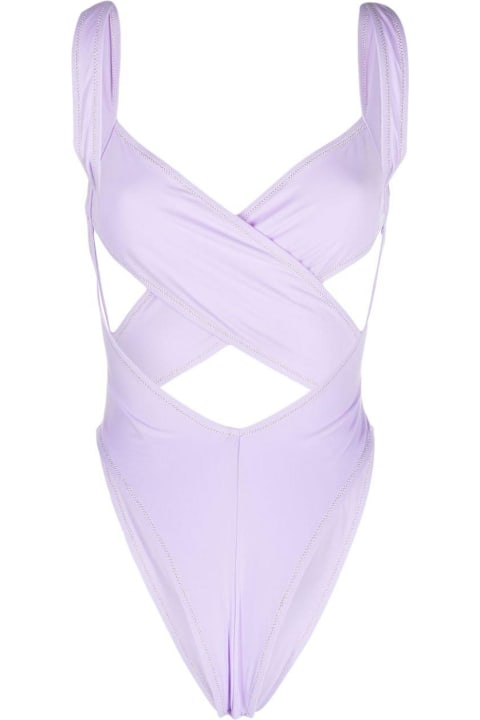 Homeware Reina Olga Exotica Cut-out Open Back Swimsuit