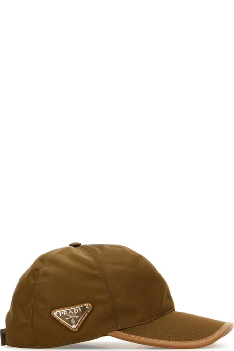 Prada قبعات لـ القسم الرجالي Prada Baseball Cap