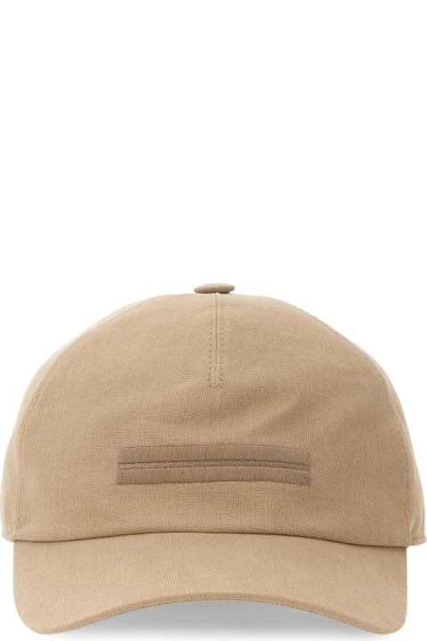 Zegna Hats for Men Zegna Baseball Cap "oasis"