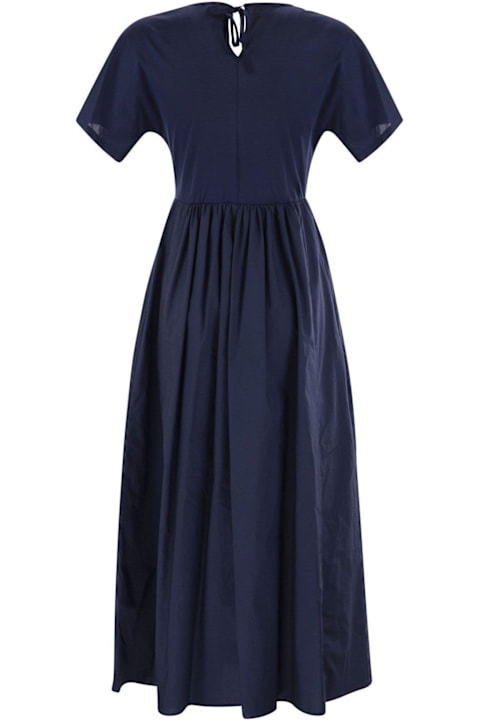 Weekend Max Mara Dresses for Women Weekend Max Mara Bronzo V-neck Short-sleeved Dress Weekend Max Mara