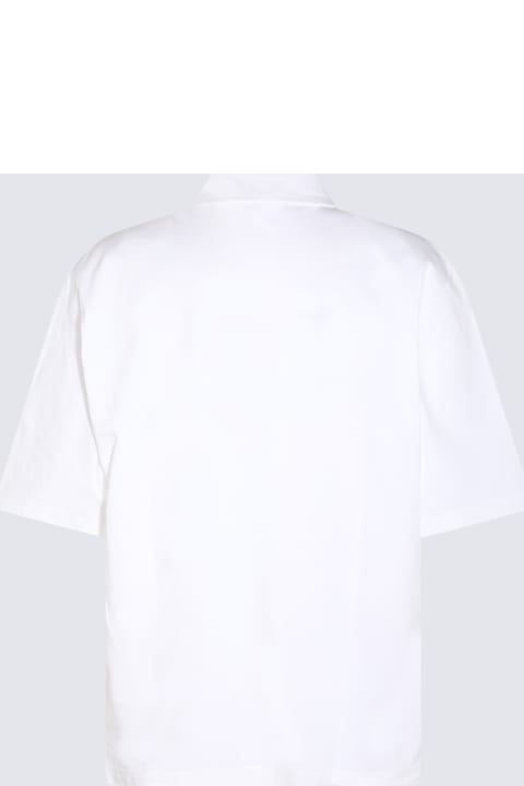 Marni for Men Marni White Cotton Polo Shirt