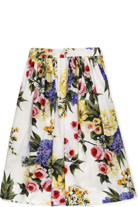 Dolce & Gabbana for Girls Dolce & Gabbana Cotton Skirt