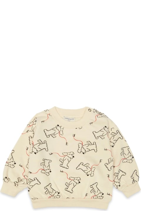 Topwear for Baby Girls weekend house kids Dog All Over Sweatshirt