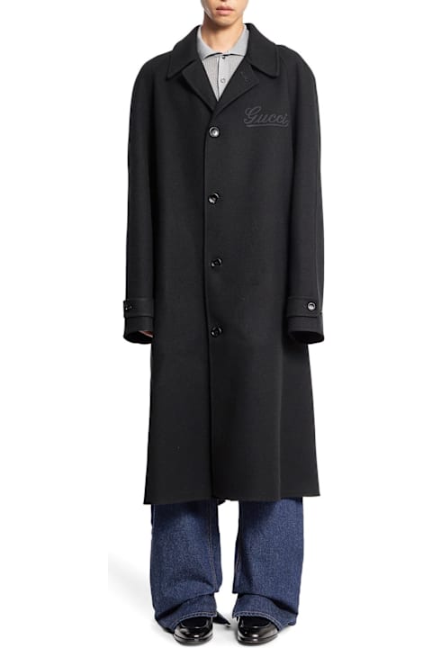 Gucci Coats & Jackets for Women Gucci Wool Long Coat
