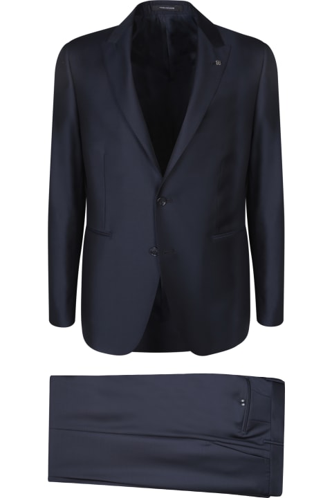 Suits for Men Tagliatore 3-piece Blue Tuxedo