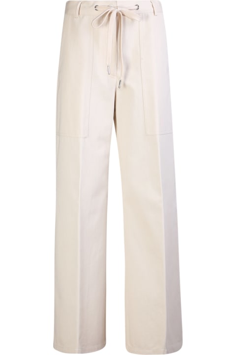 Pants & Shorts for Women Moncler Cotton Trousers